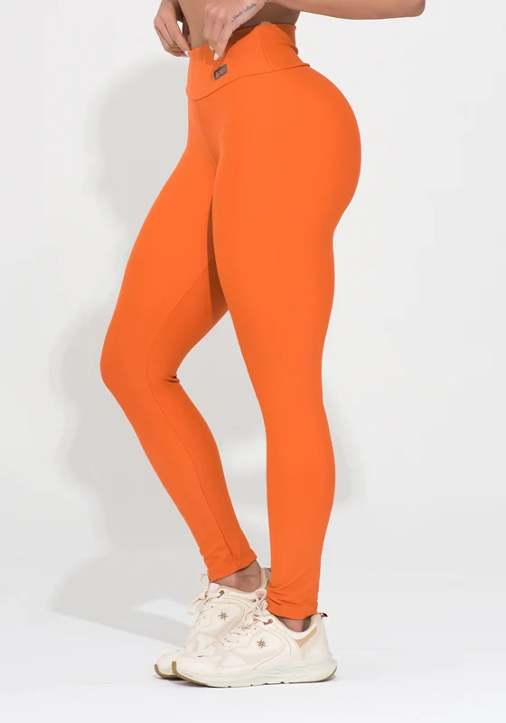 Legging Fitness Feminina Laranja Action Dlk LARANJA / P