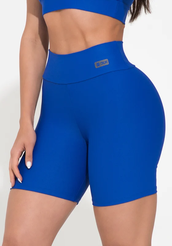 Short Fitness Feminino Azul Action Dlk AZUL / P