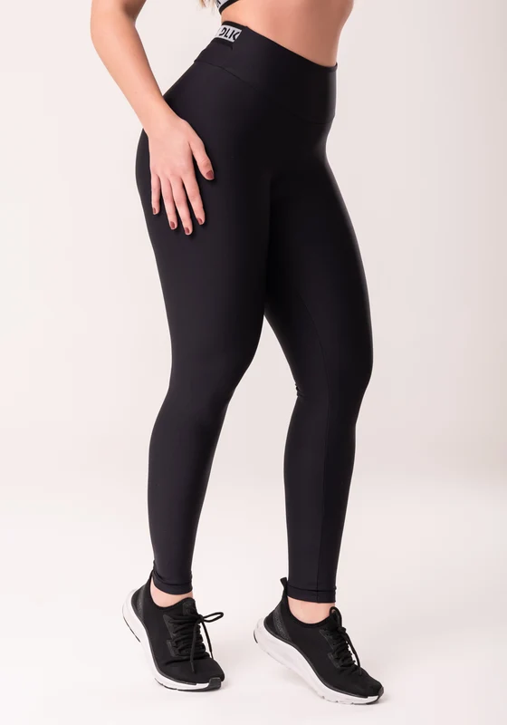 Legging Fitness Feminina Preto Com Elástico Canelado Nas Costas Intense Dlk CINZA / G