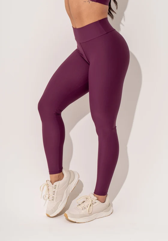 Legging Fitness Feminina Malbec Intense Dlk VINHO / M