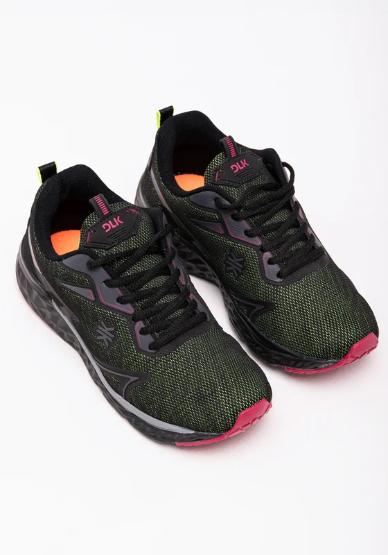 Tênis Esportivo Feminino Preto Dlk PRETO / 38
