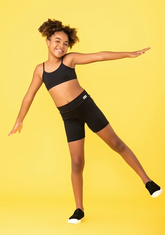 Top Infantil Básico Preto Dlk PRETO / 11/12