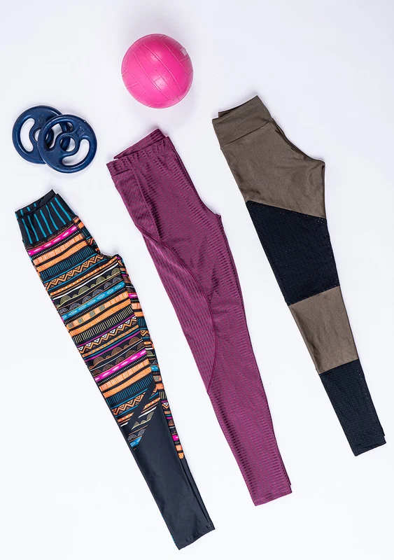 Kit 03 Calças Legging Cores Dlk COLORIDO / G