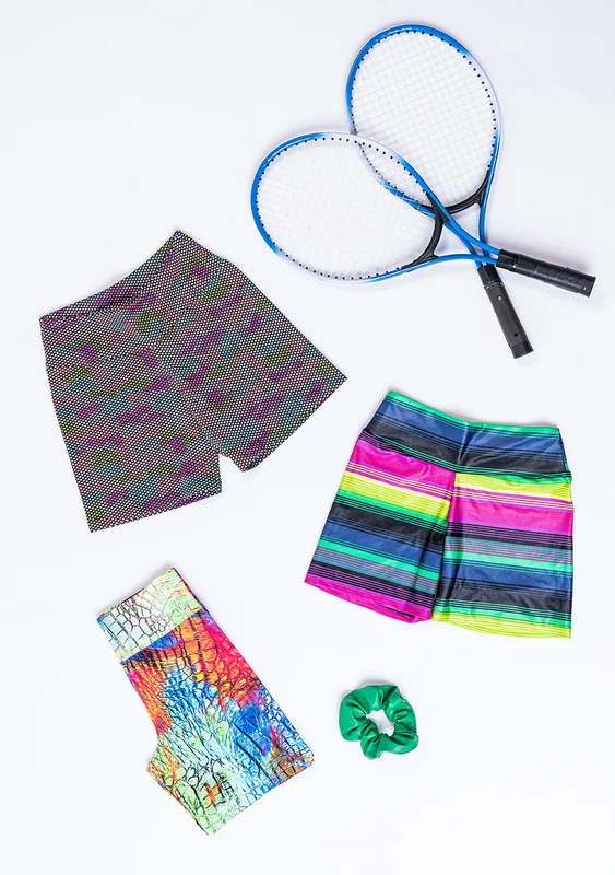Kit 03 Shorts Cores Dlk COLORIDO / GG