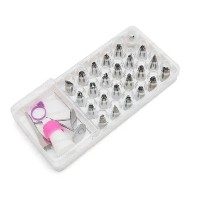 Kit Confeiteiro 35 Peças Profissional - Bicos Saco Confeitar