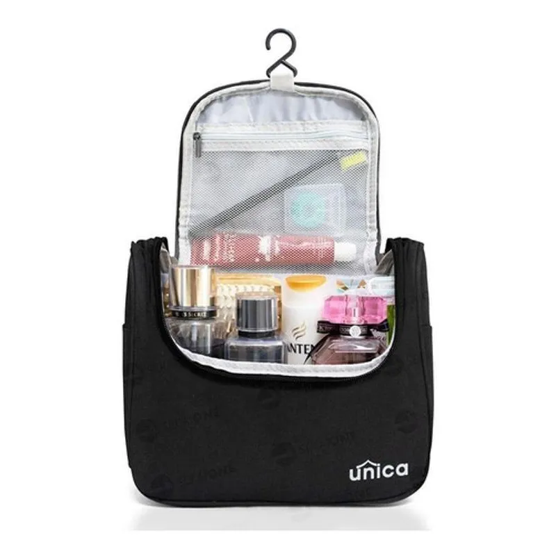 Necessaire Masculina Organizadora Com Bolso- Preto