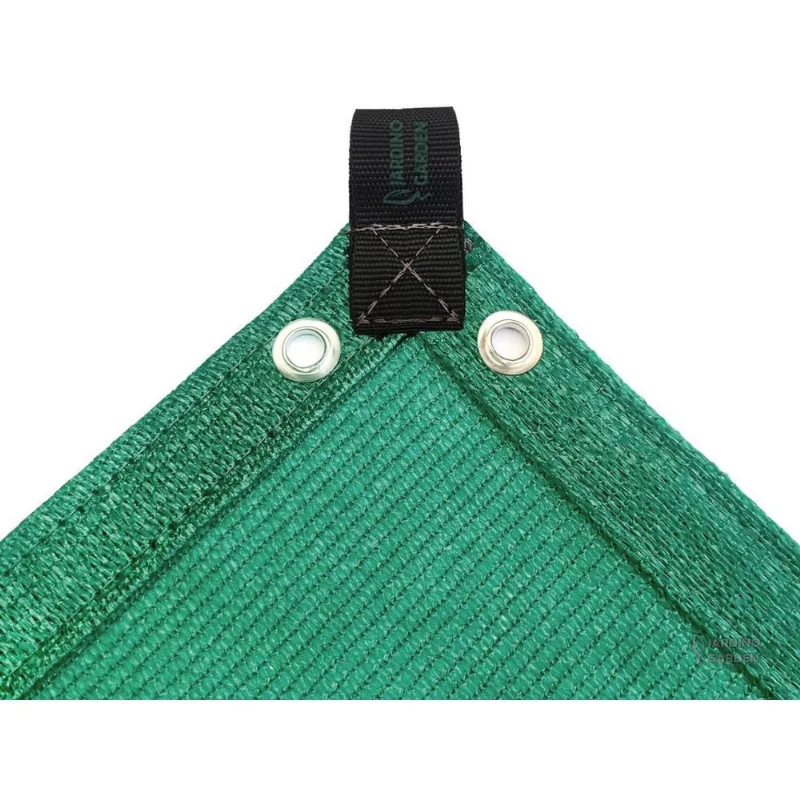 Tela Tenda Tipo Shade Pergolado 90% Verde 3X8 Bainha Ilhós