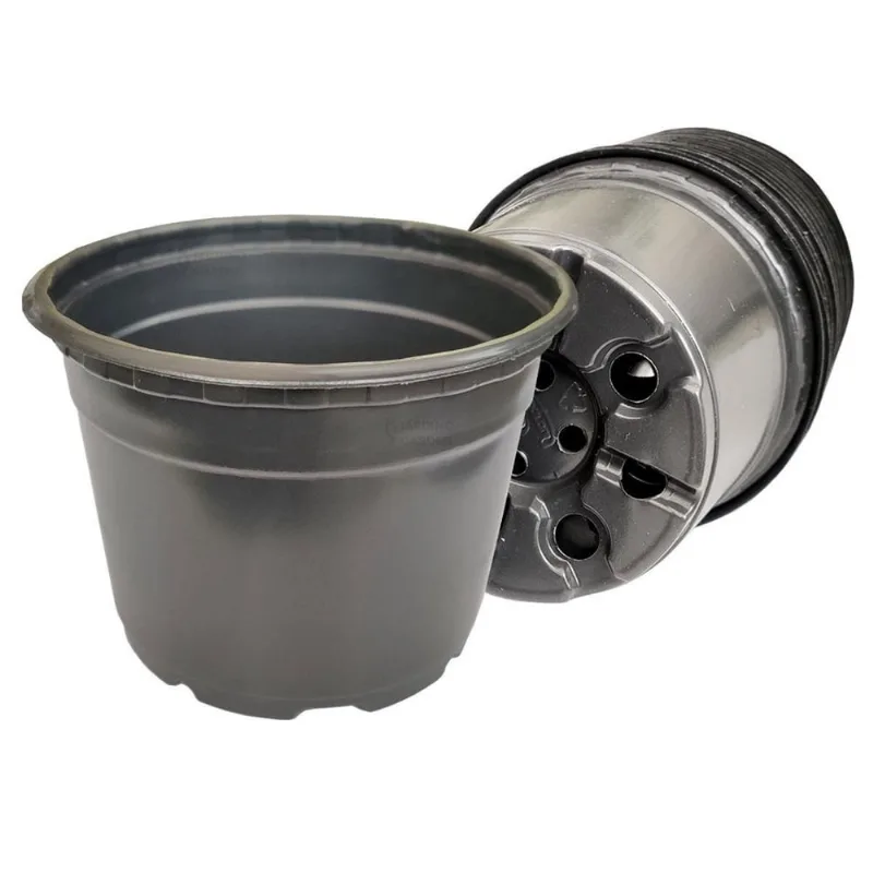 Kit 100 Vasos Holambra 11 Plástico Produção Arranjo Mudas
