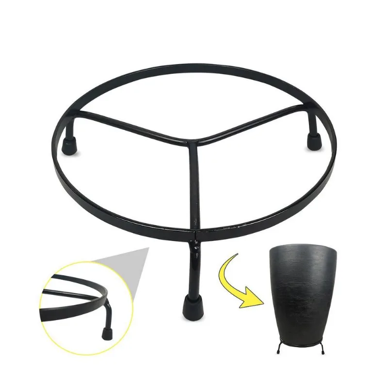 Suporte Metal Vasos Chão Jarro 20cm Plantas Flores 1und