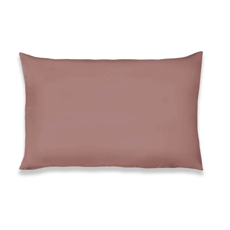 Fronha Avulsa Lisa Malha 100% Algodão 50cm x 70cm - Sul Brasil - Rosa Camafeu