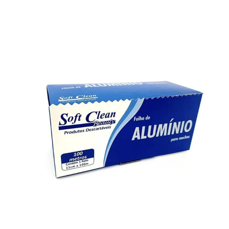 Folha De Aluminio Para Mechas 11cm X 100m