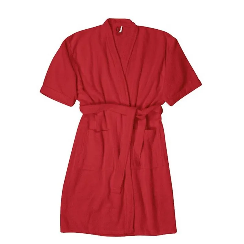 Roupão Kimono Microfibra Sem Gola Soft Gg Bloodstone - Porto Franco