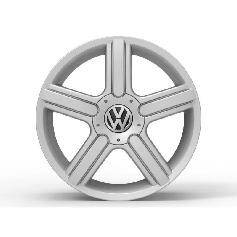 Roda Space 18X6 5X100Mm Et45 Prata Brilhante