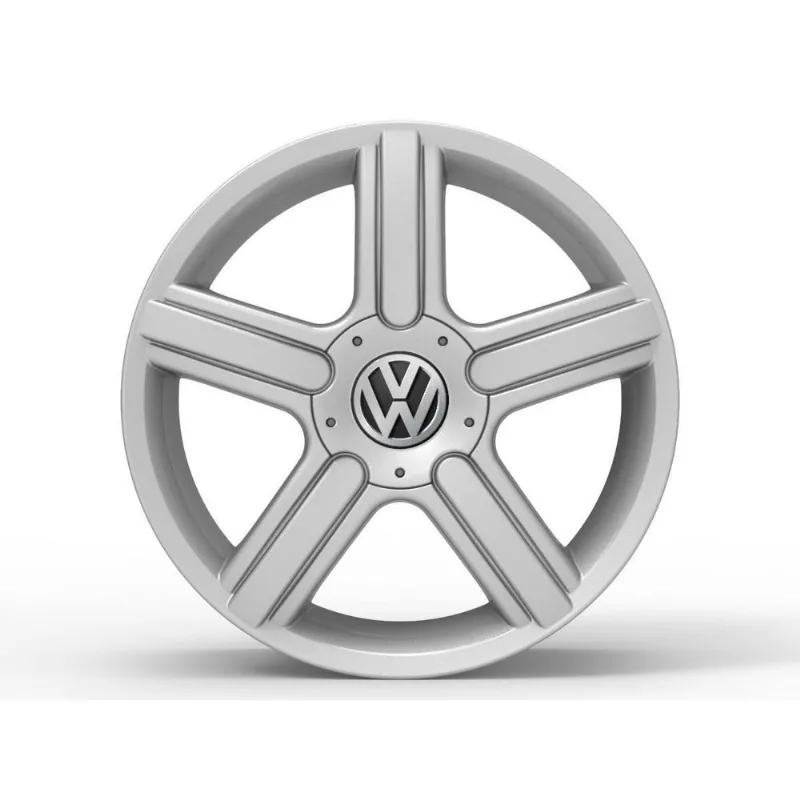 Roda Space 17x6 5x100mm Et 45 Prata Brilhante