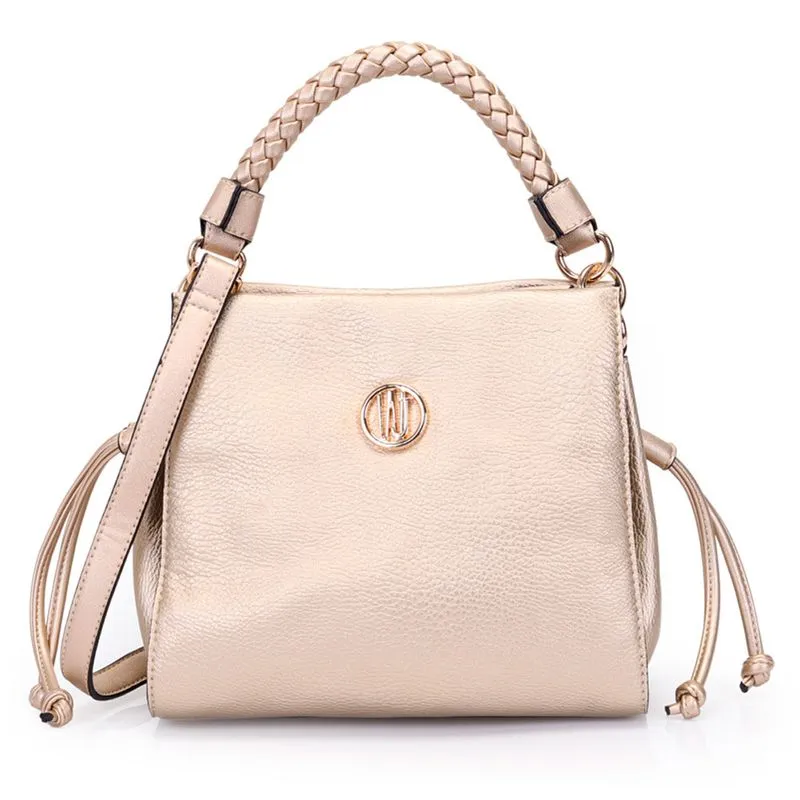 Bolsa de Mão Feminina WJ Dourado 45996 UNICO