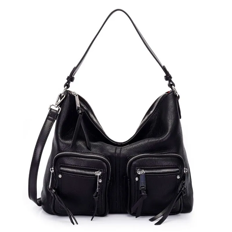 Bolsa de Ombro Feminina WJ Preto 45999 UNICO