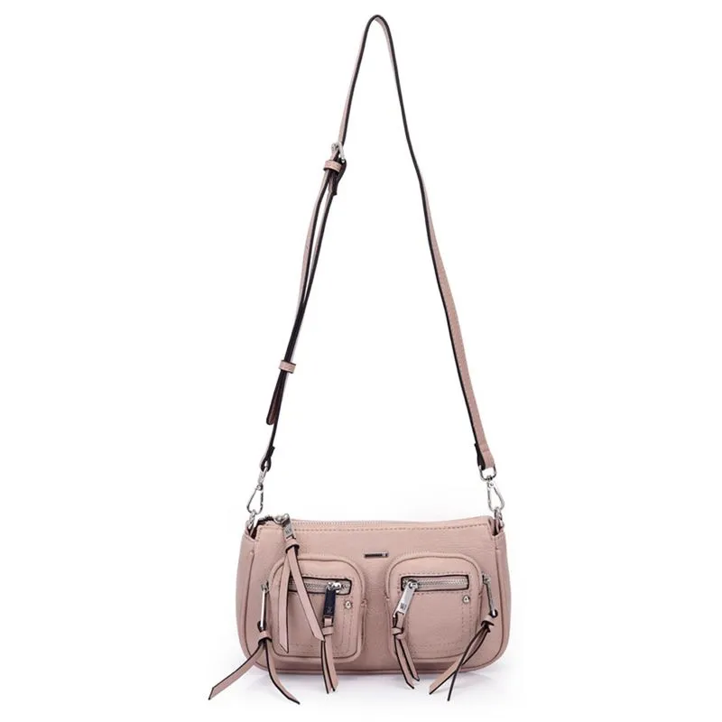 Bolsa Transversal Feminina WJ Marrom 46000 UNICO