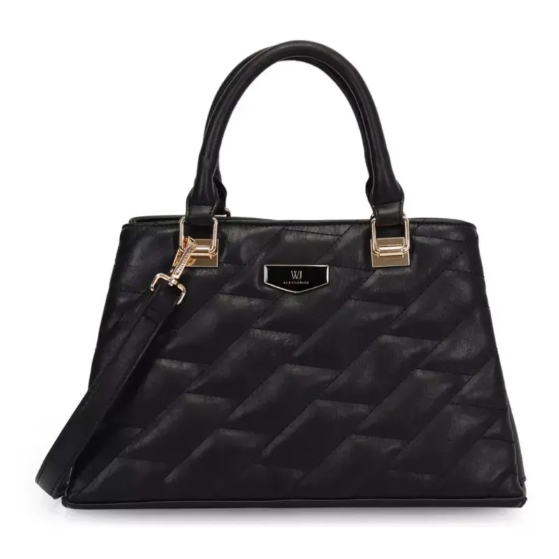 Bolsa Tote WJ Feminina Preta UNICO