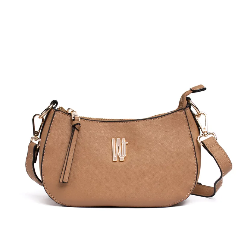 Bolsa Feminina WJ Transversal Pequena Caramelo - U