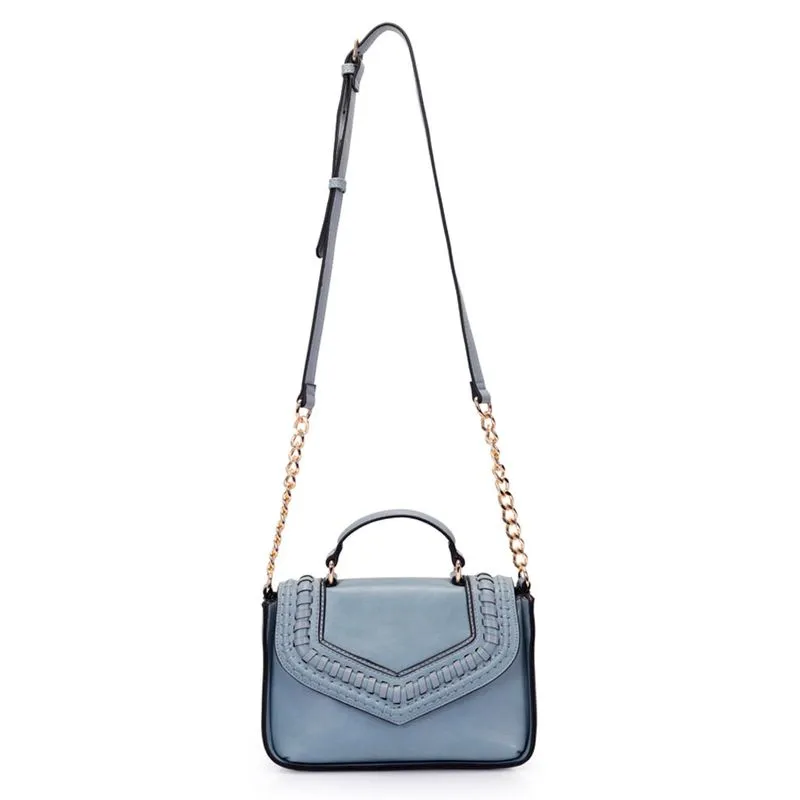 Bolsa Transversal Feminina WJ Azul 46025 UNICO