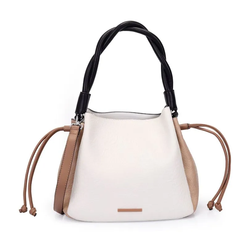 Bolsa Saco WJ Feminina Off White UNICO
