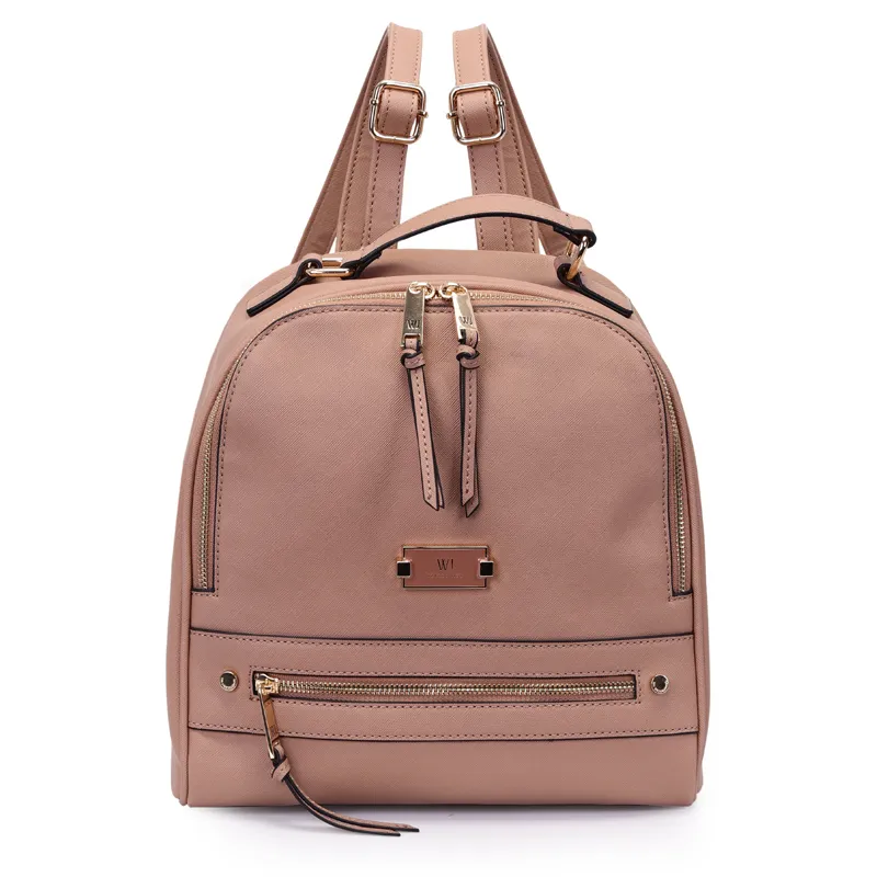 Mochila Pequena WJ Feminina Nude UNICO