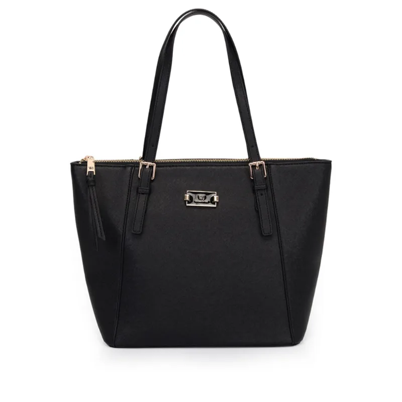 Bolsa Feminina WJ Tiracolo Grande Preto - U