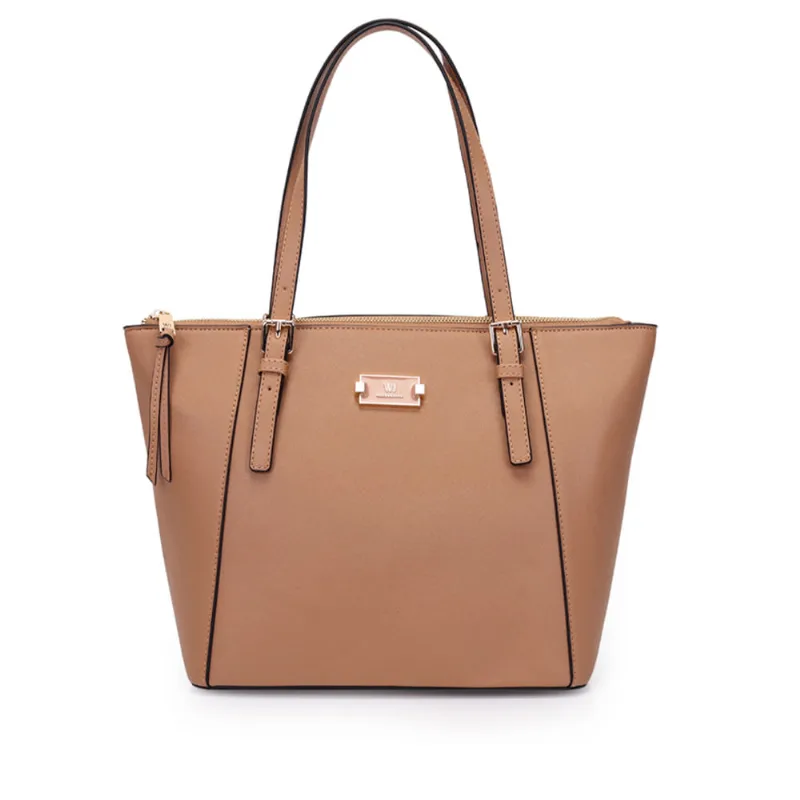 Bolsa Feminina WJ Tiracolo Grande Nude - U