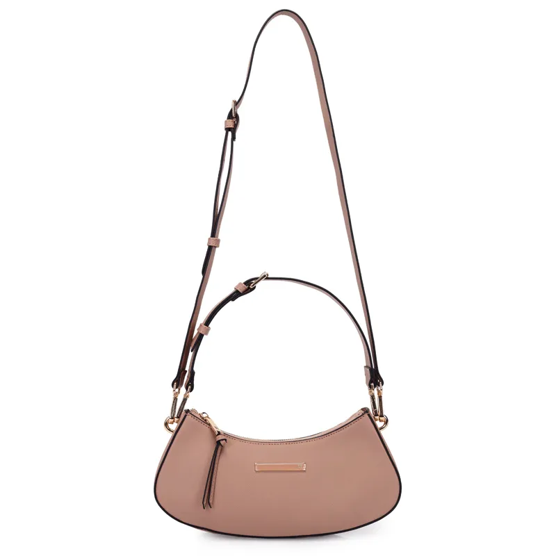 Bolsa Transversal WJ Feminina Nude UNICO