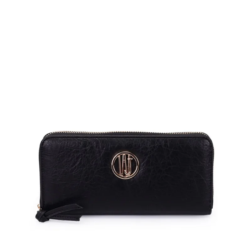 Carteira Feminina WJ Alongada Preto - U