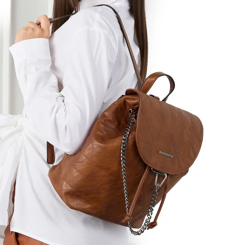 Bolsa WJ Feminina Caramelo UNICO