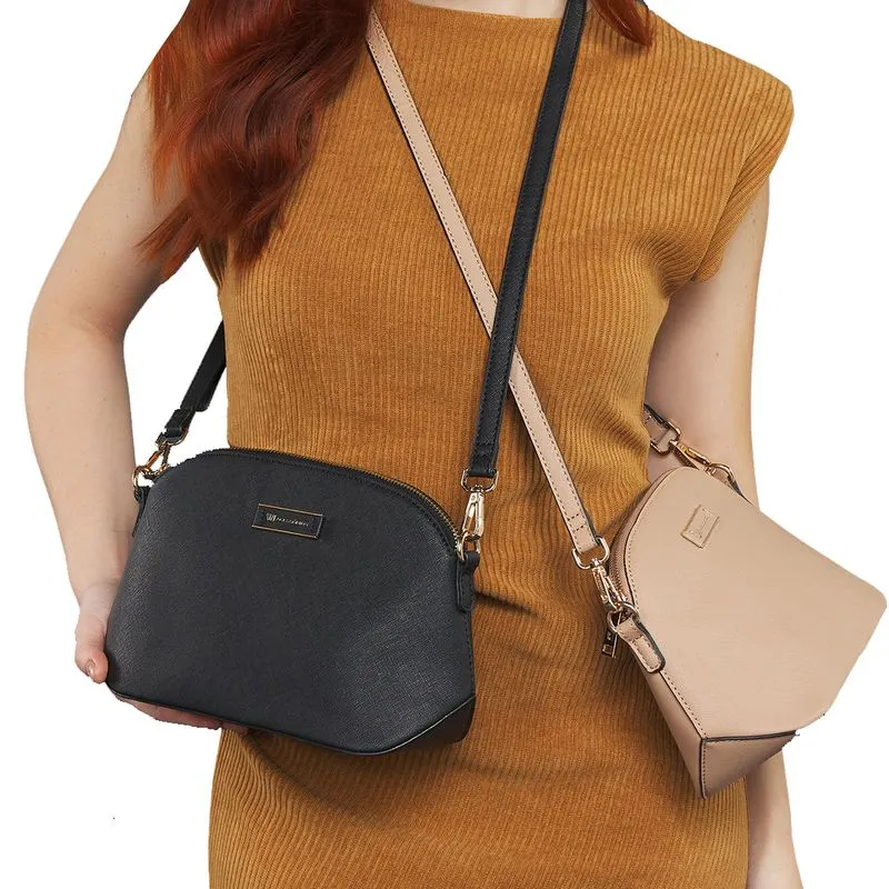 Bolsa Pequena WJ Feminina Bege UNICO