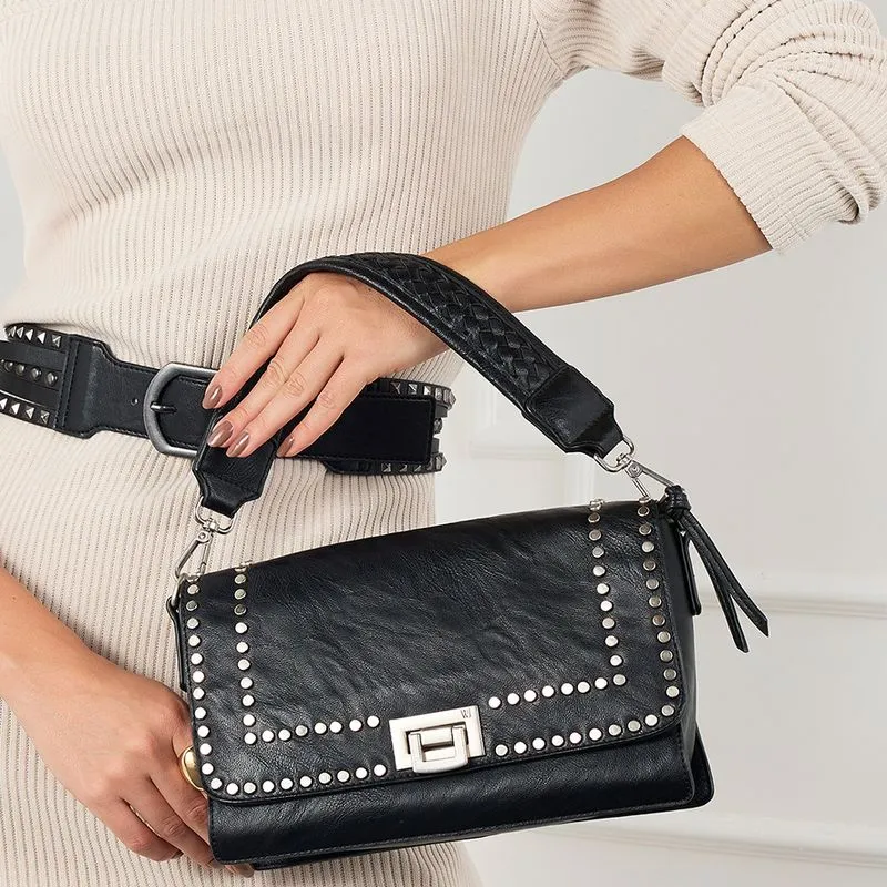 Bolsa Transversal WJ Feminina Preto UNICO