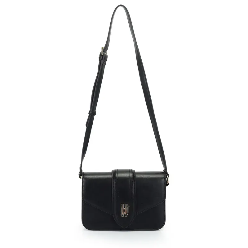 Bolsa Transversal Wj Estruturada Preta UNICO