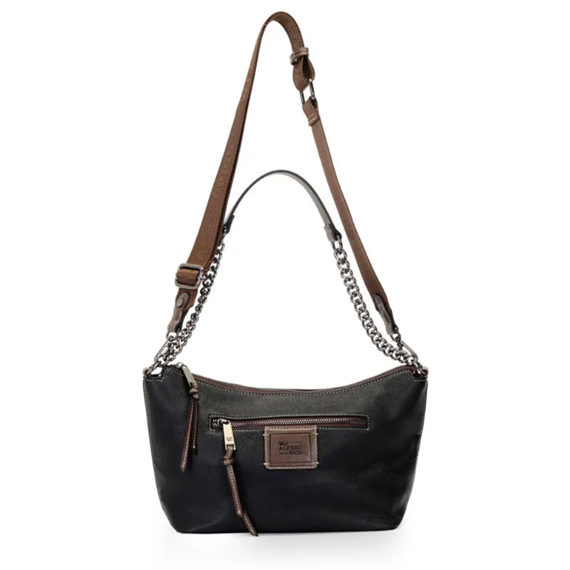 Bolsa Etiqueta Personalizada WJ Feminina Preto UNICO
