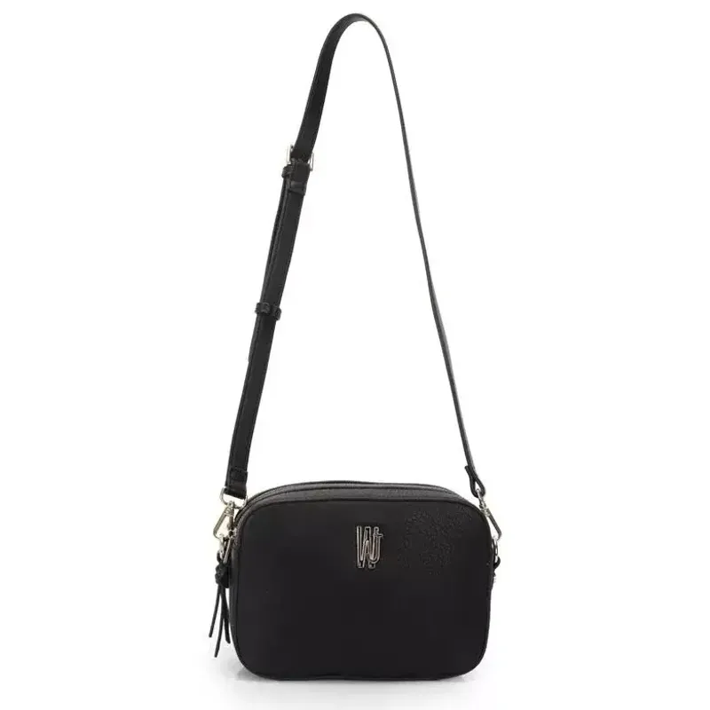 Bolsa WJ Tiracolo Ajustável Feminina Preta UNICO