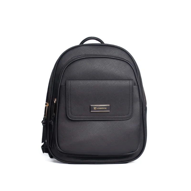 Mochila Feminina WJ Pequena Preto - U
