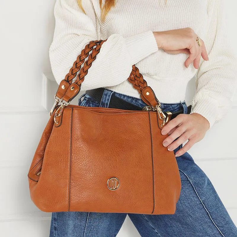 Bolsa WJ Casual Feminina Caramelo UNICO