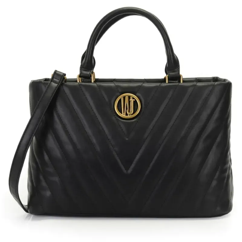 Bolsa WJ Hobo Feminina Preto UNICO