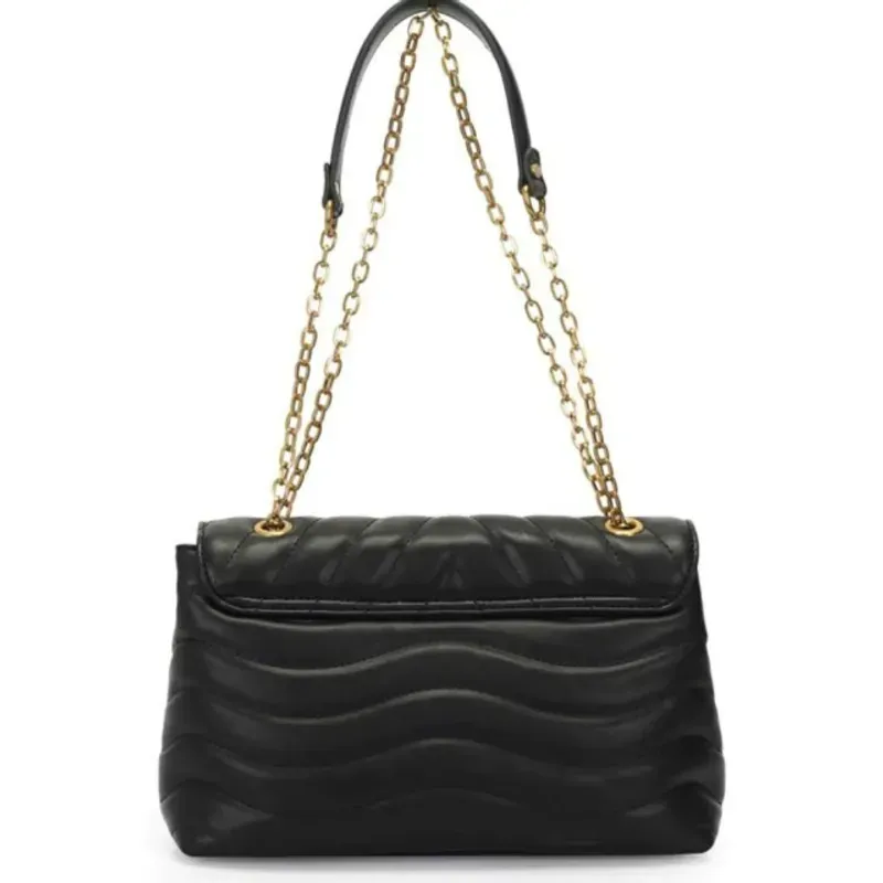 Bolsa WJ Acolchoada Feminina Preto UNICO