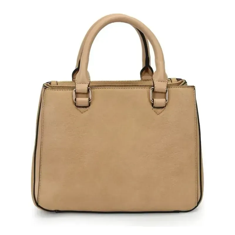 Bolsa De Ombro WJ 46175 Feminina Bege UNICO