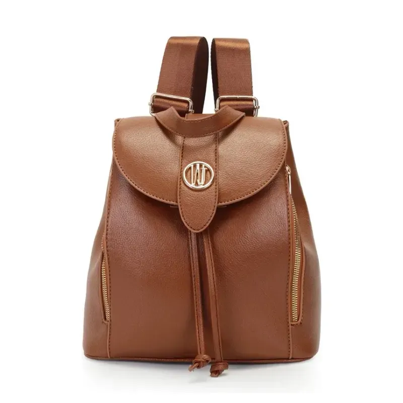 Mochila WJ Casual Feminina Bege UNICO