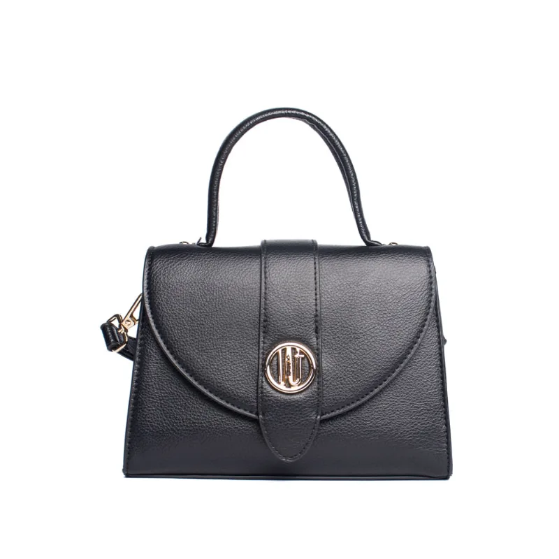 Bolsa Feminina WJ Transversal Pequena de Mão Preto - U