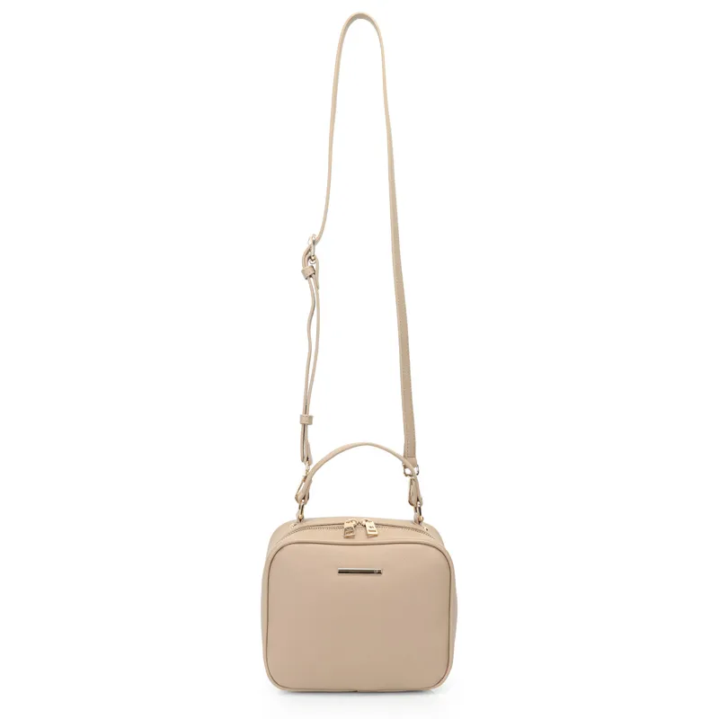Bolsa Estruturada WJ Feminina Bege BEGE - UNICO