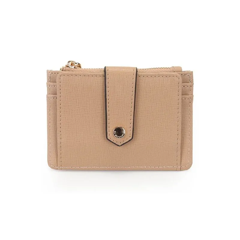 Carteira WJ Casual Feminina Bege UNICO