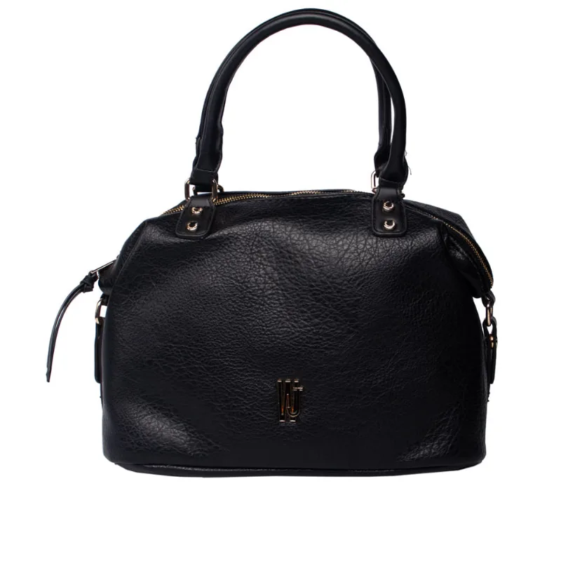 Bolsa Feminina WJ Tiracolo Grande Texturizada Preto - U