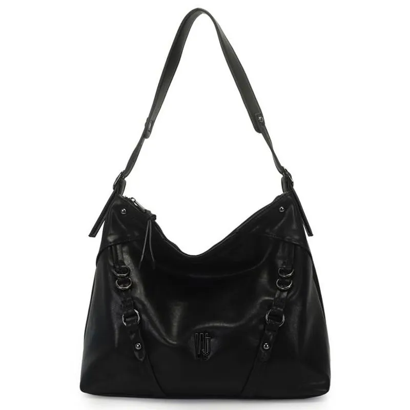 Bolsa De Ombro WJ 46218 Preta Feminina UNICO