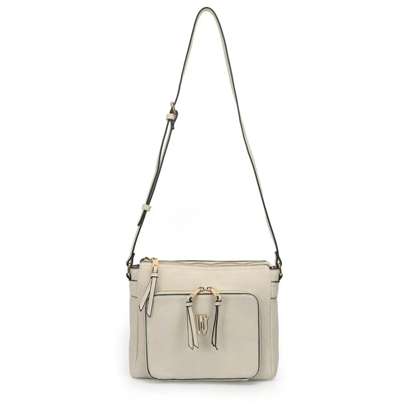 Bolsa Tiracolo WJ Feminina Off White UNICO
