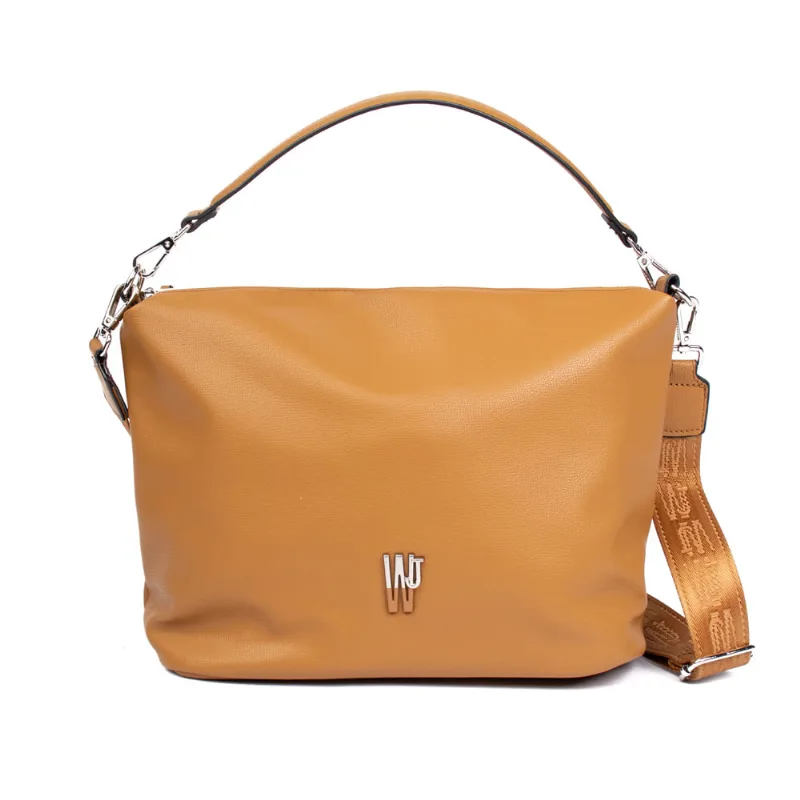 Bolsa Feminina WJ Hobo Média Caramelo - U