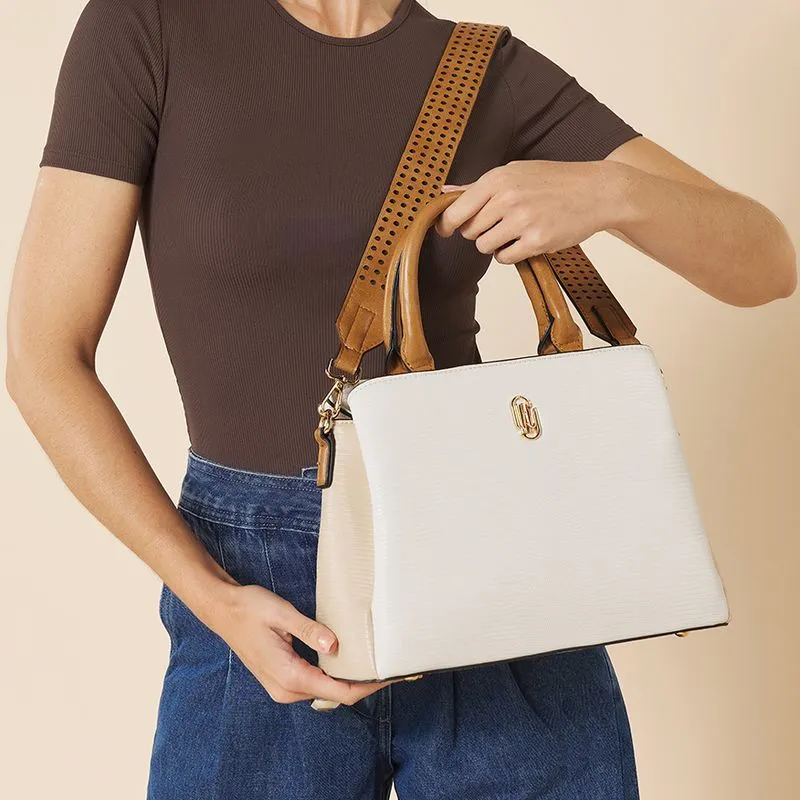 Bolsa Tiracolo WJ Acessórios Feminina Branco UNICO